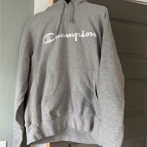 Champion Light Gray Men's Hoodie